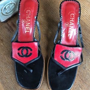 Vintage Chanel sandal with heel